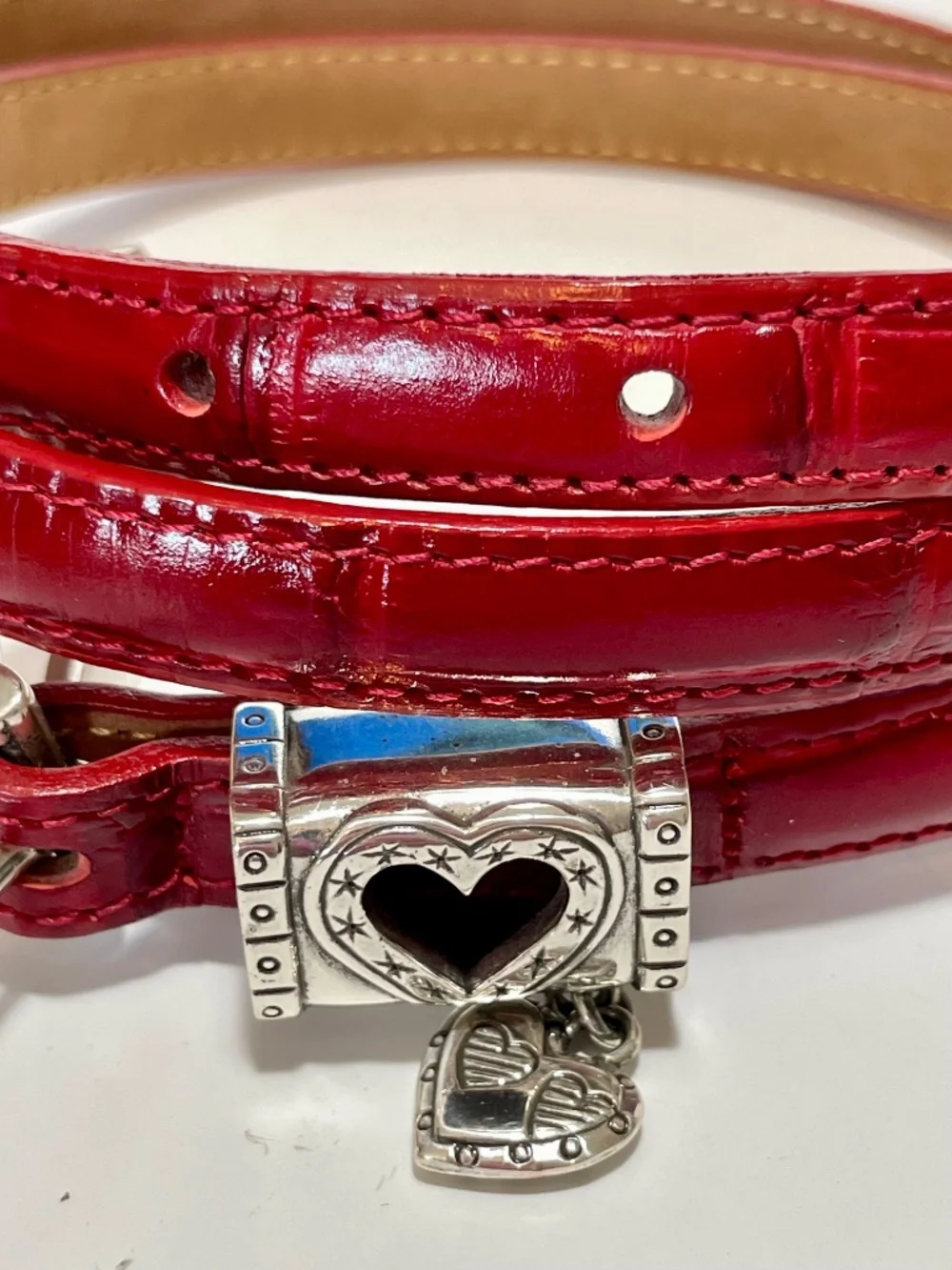 Brighton Leather Belt Medium Like New! - Picture 2 of 15